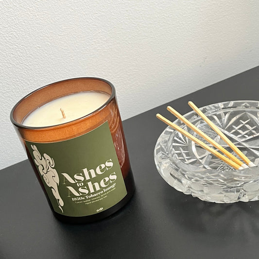 Fanclub Ashes to Ashes 1950s Tobacco Lounge Candle 30cl