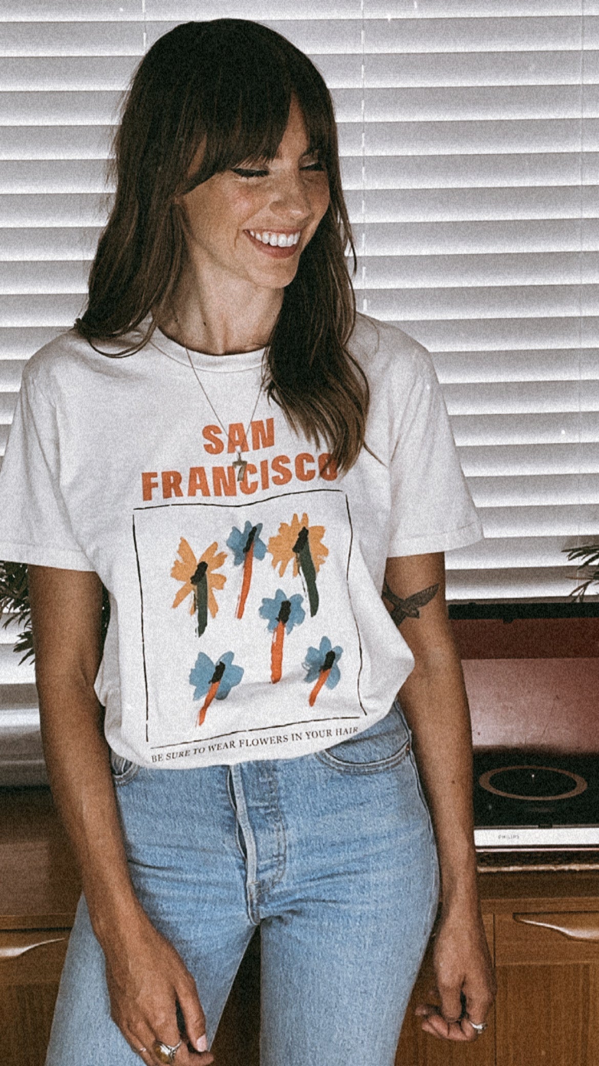 San Francisco  Oversized retro slogan t-shirt