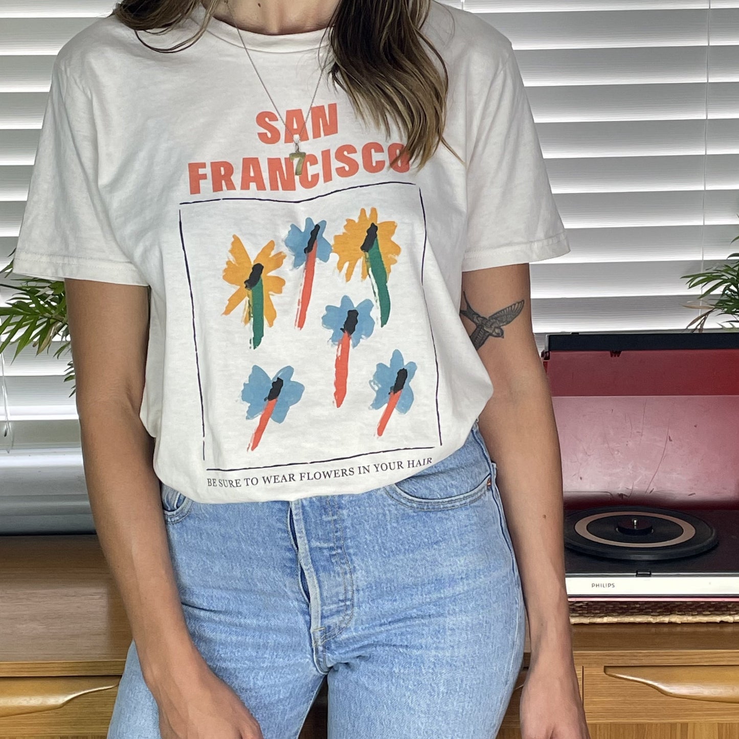 San Francisco  Oversized retro slogan t-shirt