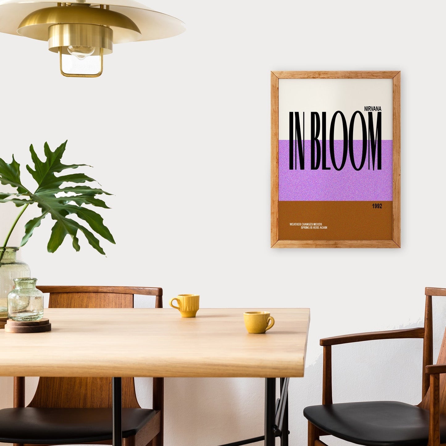 In Bloom music abstract Giclée Art Print