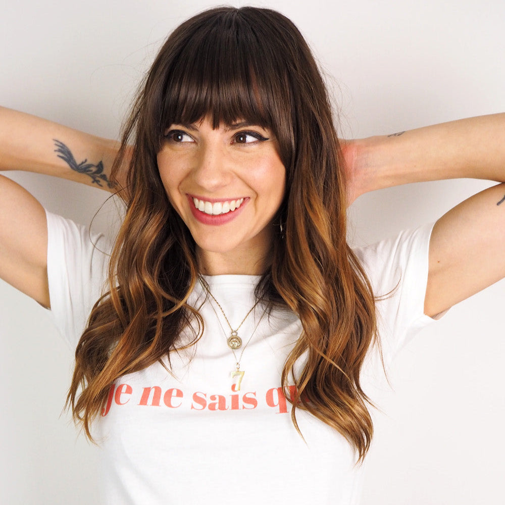 Je Ne Sais Quoi Retro Slogan T-Shirt