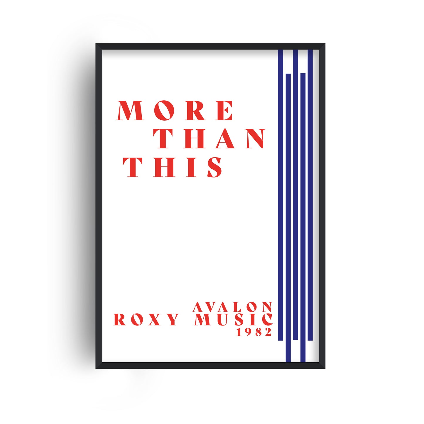More Than This Giclée retro Art Print