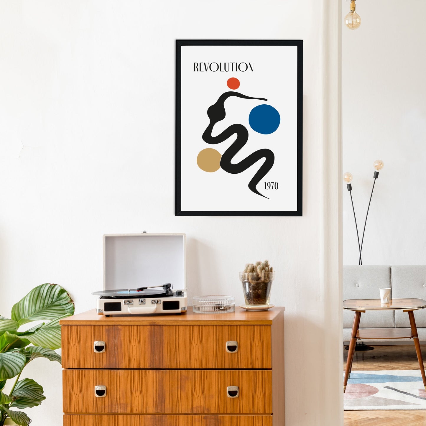 Revolution Giclée retro Art Print