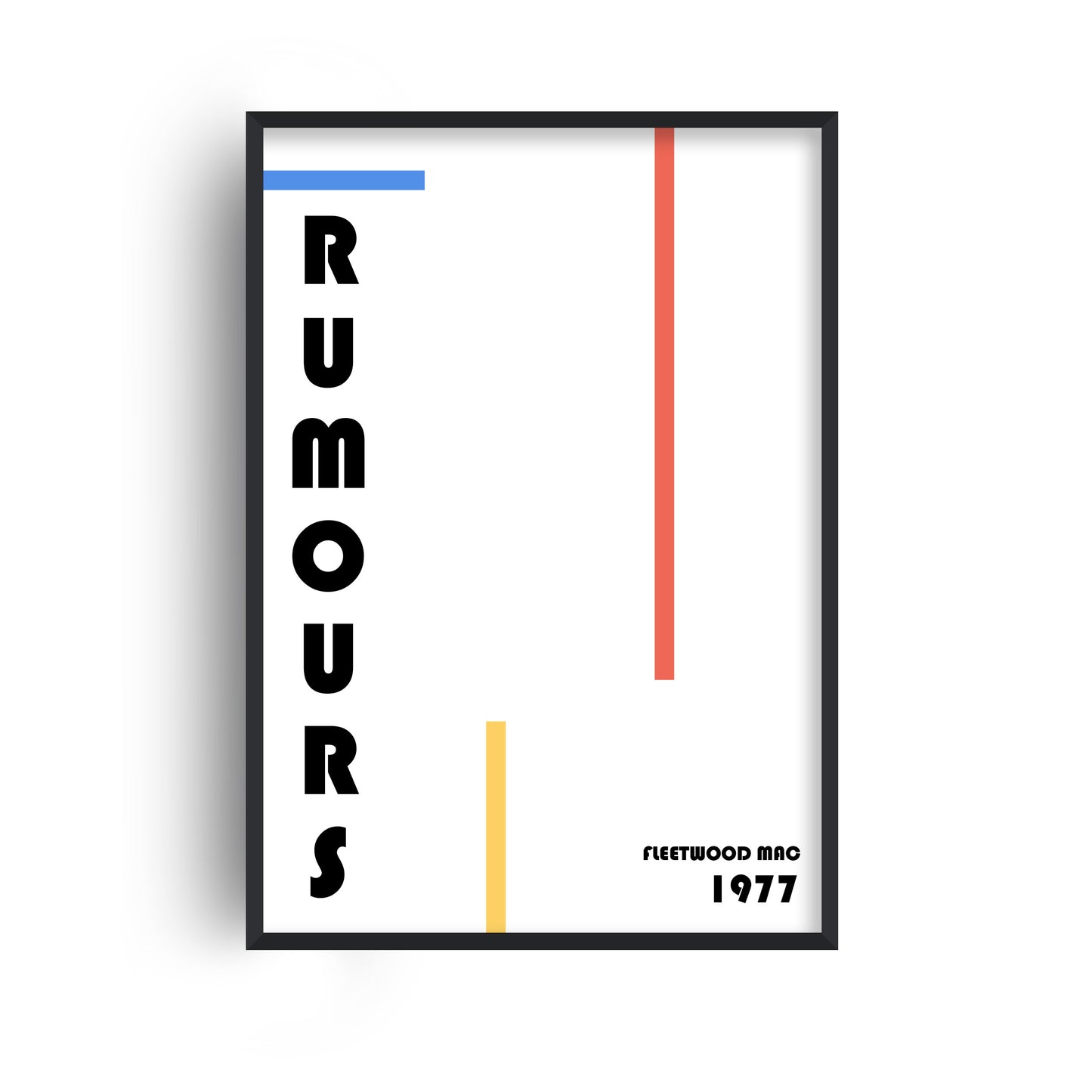 Rumours Giclée retro Art Print