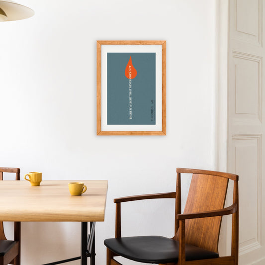 SECONDS SALE There Is A Light And It Never Goes Out Music Giclée Art Print