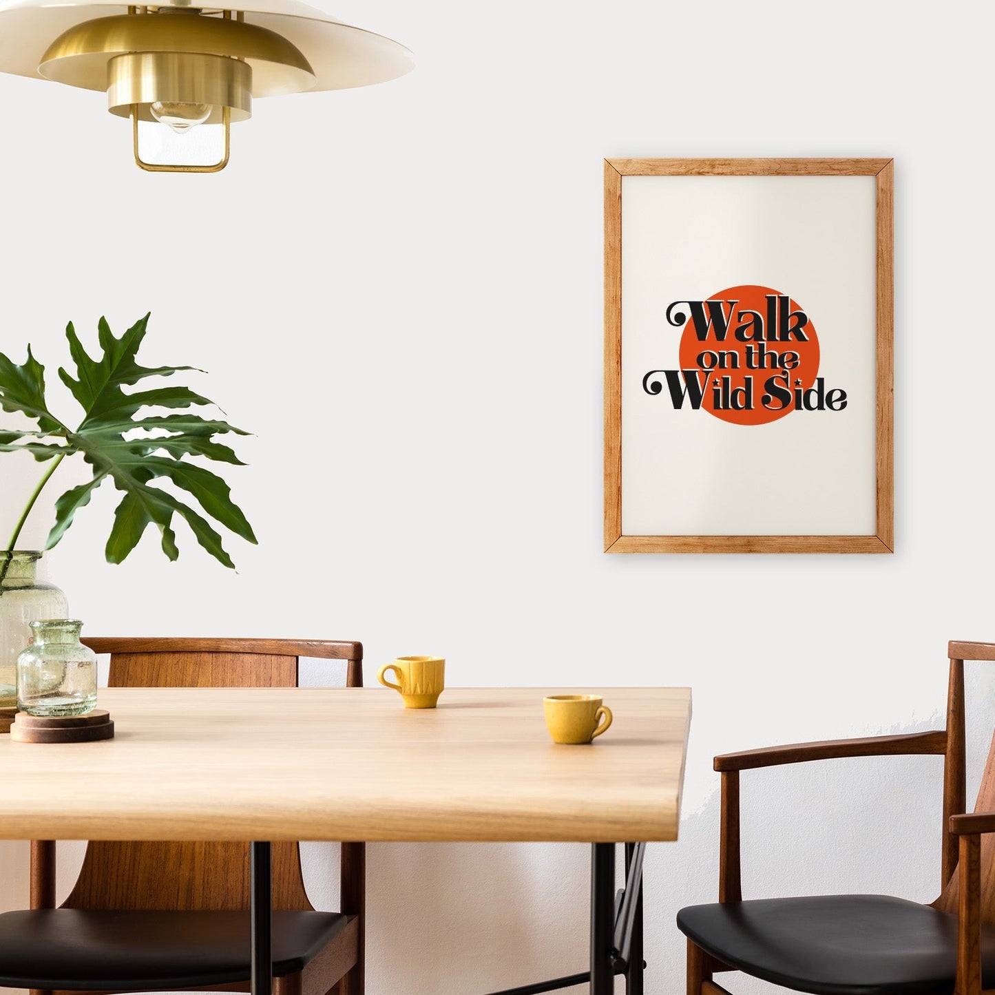 Walk On The Wild side Giclée retro Art Print