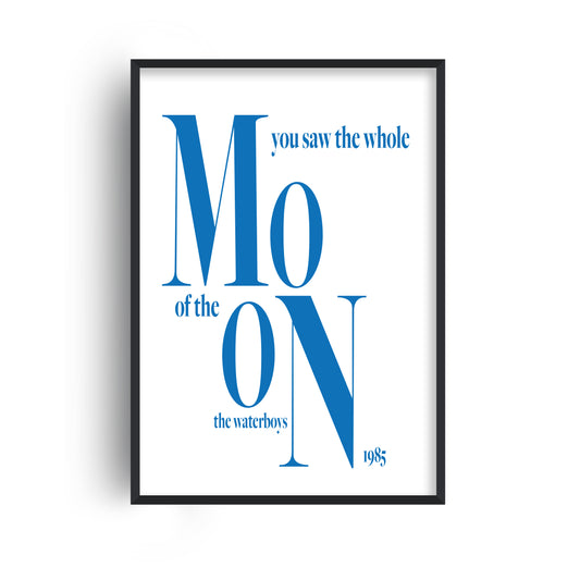 Whole of the Moon Retro Giclée Art Print