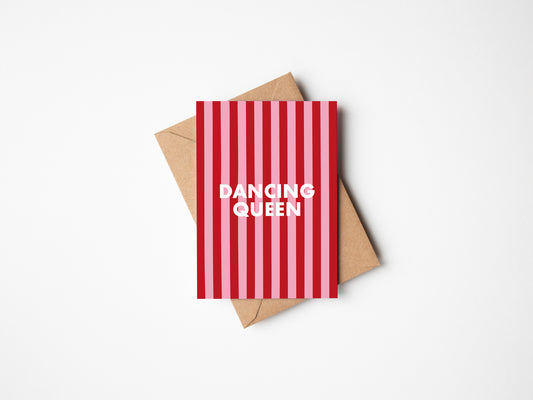 Dancing Queen Greetings Card