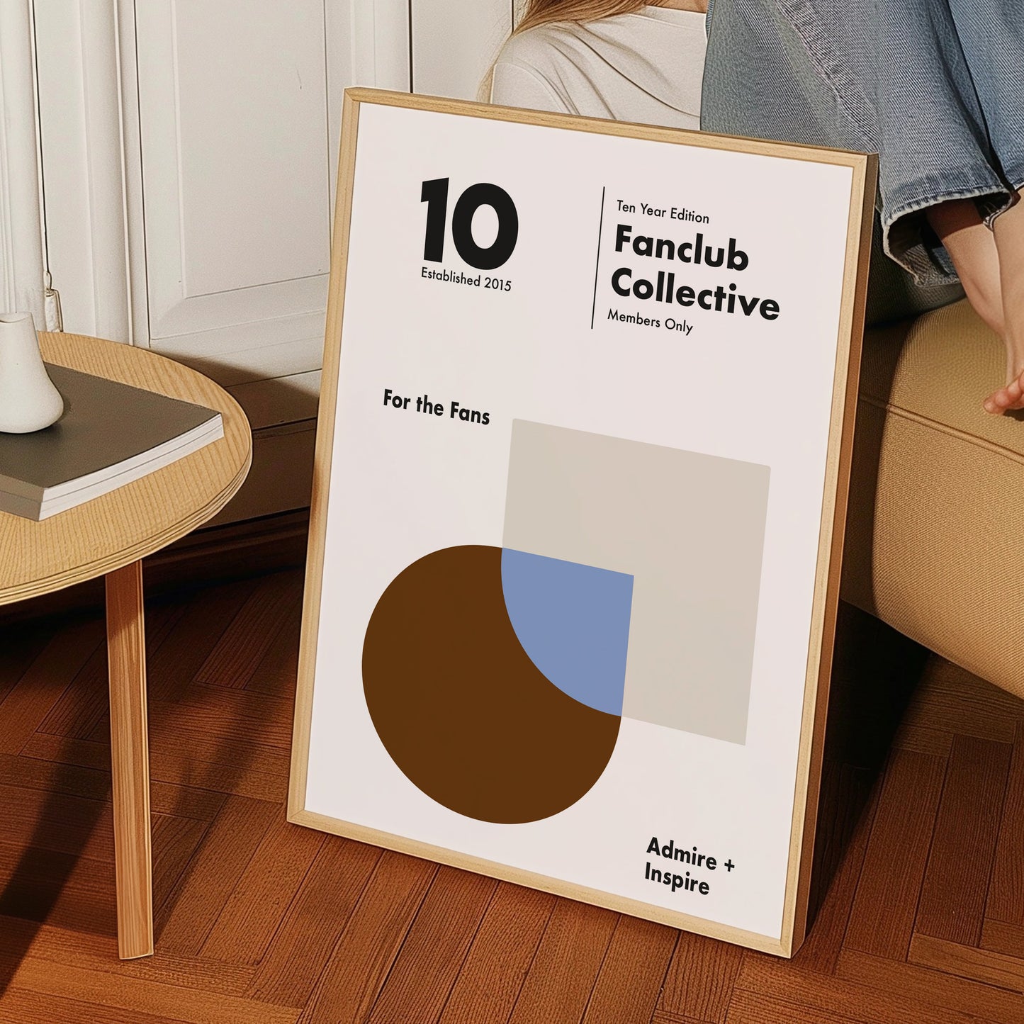Fanclub Core 10 year Retro Giclée Art Print