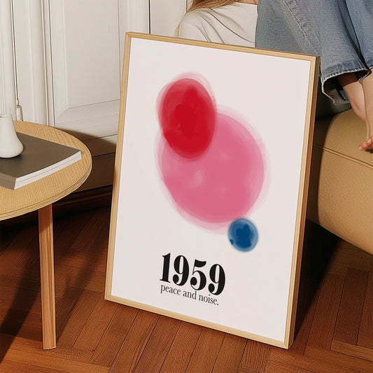 1959 Giclée retro Art Print