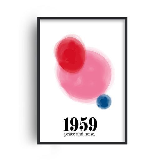 1959 Giclée retro Art Print
