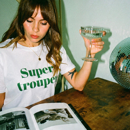 Super Trouper retro slogan t-shirt