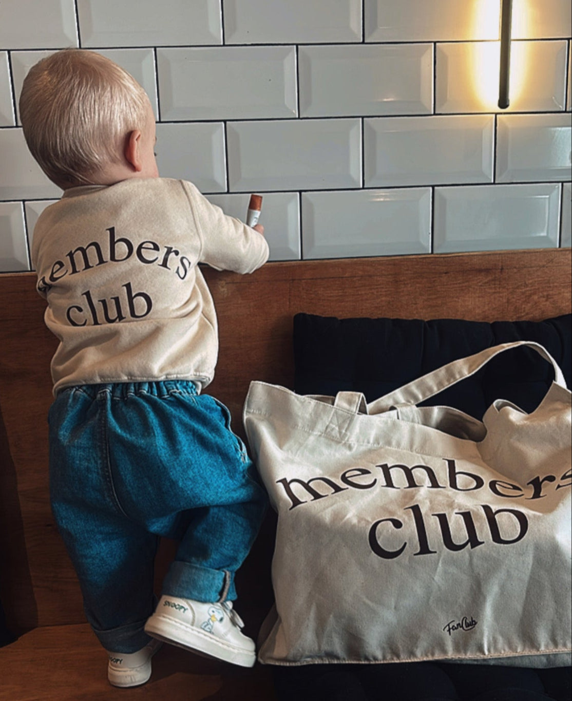 The Members Club Oversized Tote bag