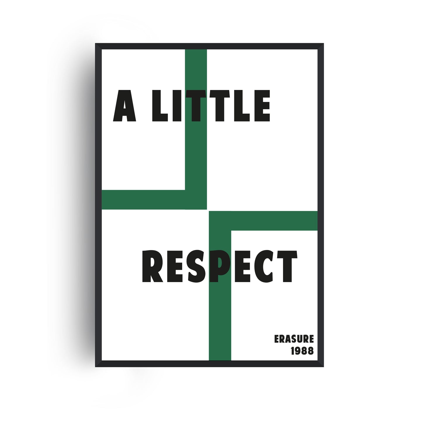 A Little Respect Music Giclée Art Print 1980's Music Giclée Art Print