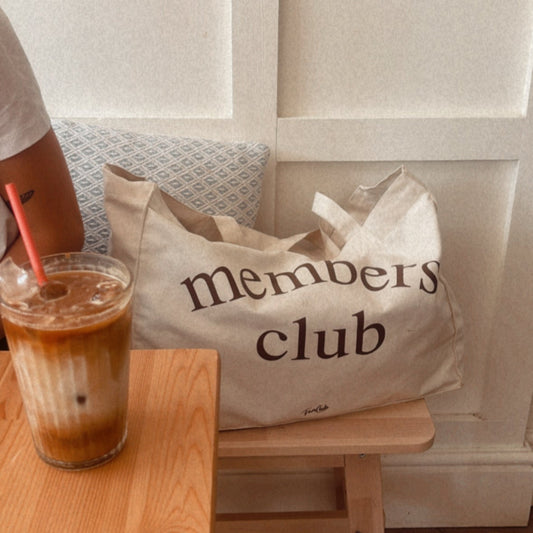 The Members Club Oversized Tote bag