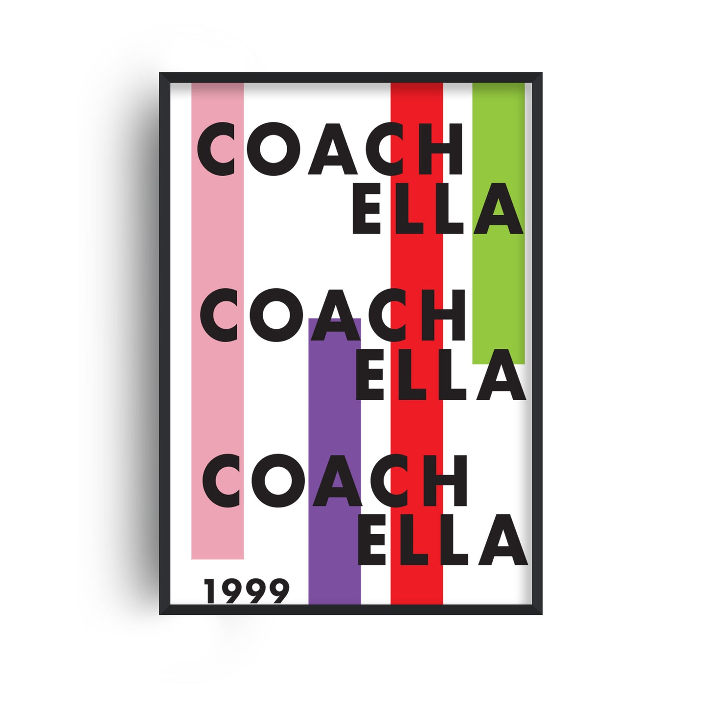 Festival Series No. 4 | Coachella (1999) Art Print