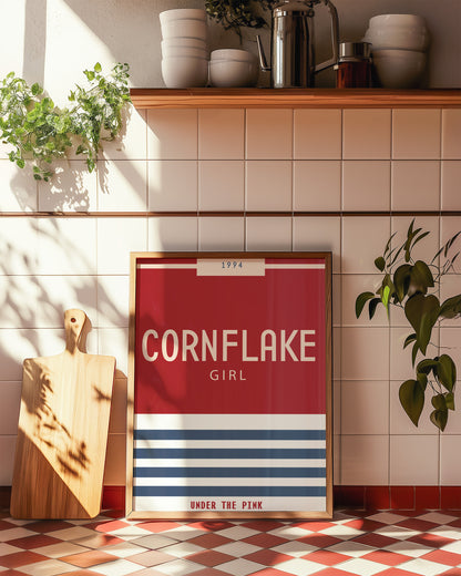 Cornflake Girl Retro Music Giclée Art Print
