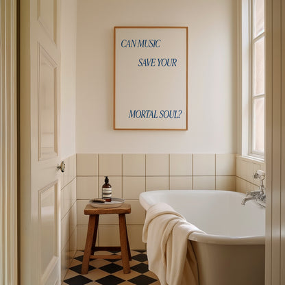 Can Music Save Your Mortal Soul Giclèe Art Print