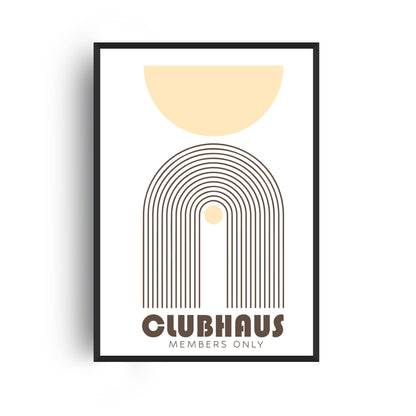 Fanclub Core Clubhaus Retro Giclée Art Print