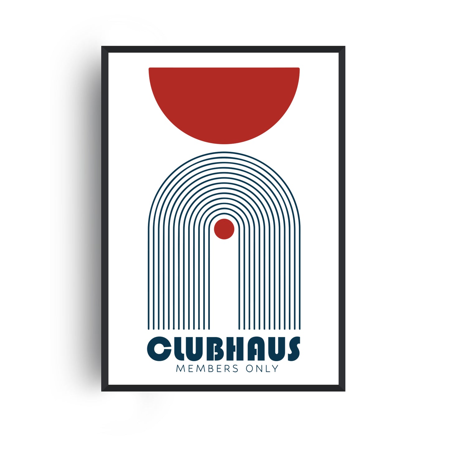 Fanclub Core Clubhaus Retro Giclée Art Print
