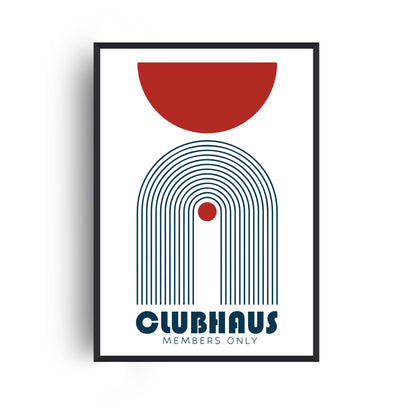Fanclub Core Clubhaus Retro Giclée Art Print