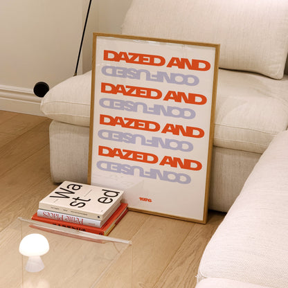 Dazed and confused Giclée retro Art Print