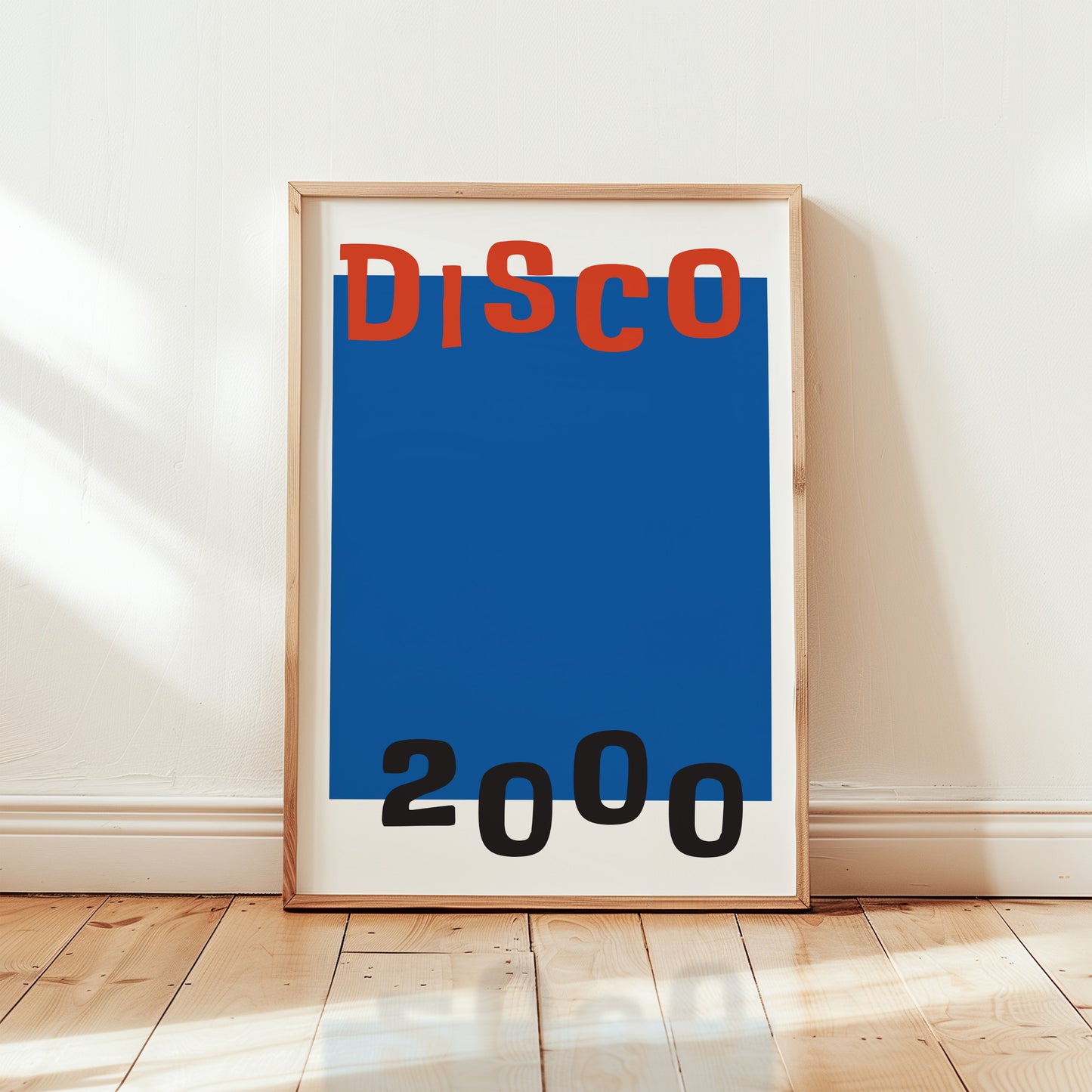 Disco 2000 Retro Music Giclée Art Print