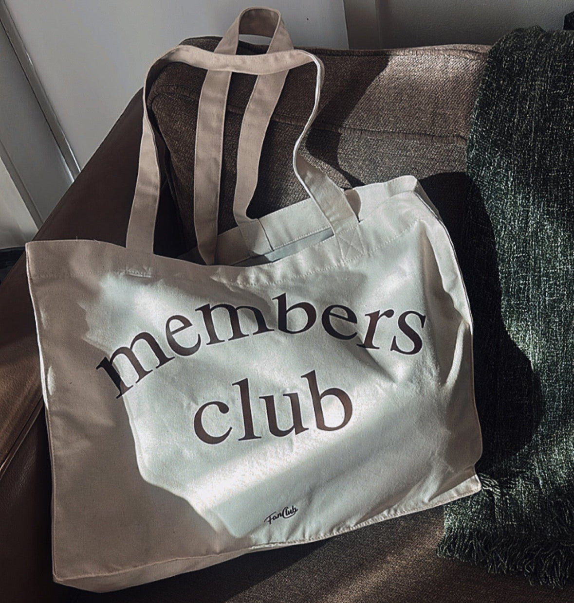 The Members Club Oversized Tote bag
