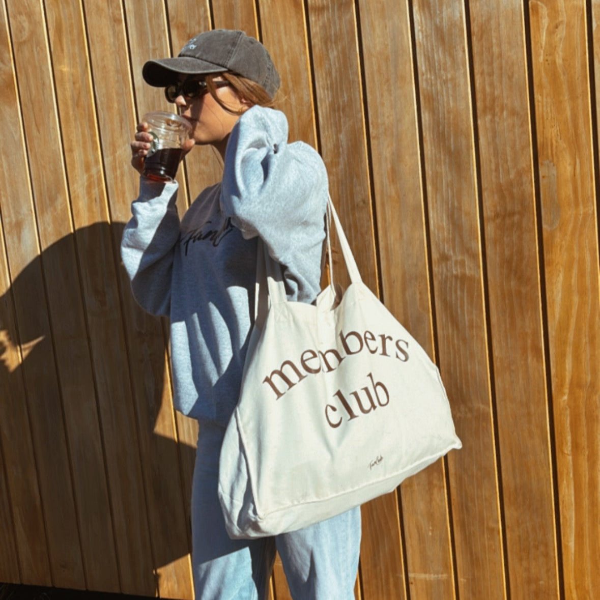 The Members Club Oversized Tote bag