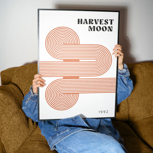 Harvest Moon Music Inspired Giclée Art Print