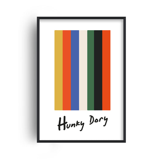 Hunky Dory David Bowie Retro Abstract Giclée Art Print