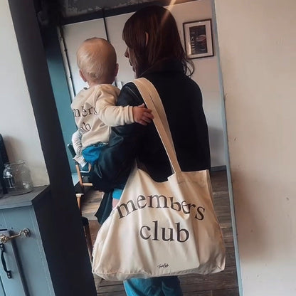 The Members Club Oversized Tote bag