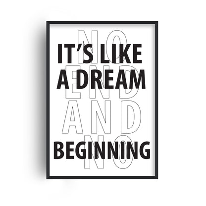 It's Like A Dream Retro Music Giclée Art Print