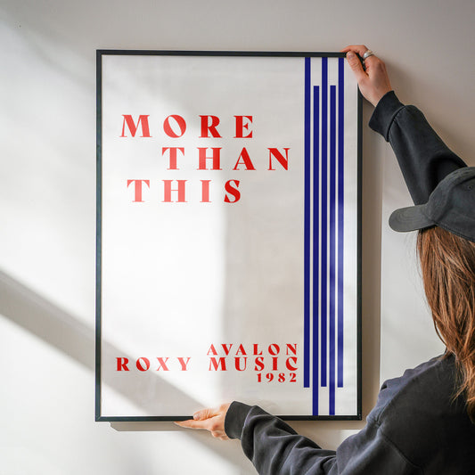 More Than This Giclée retro Art Print