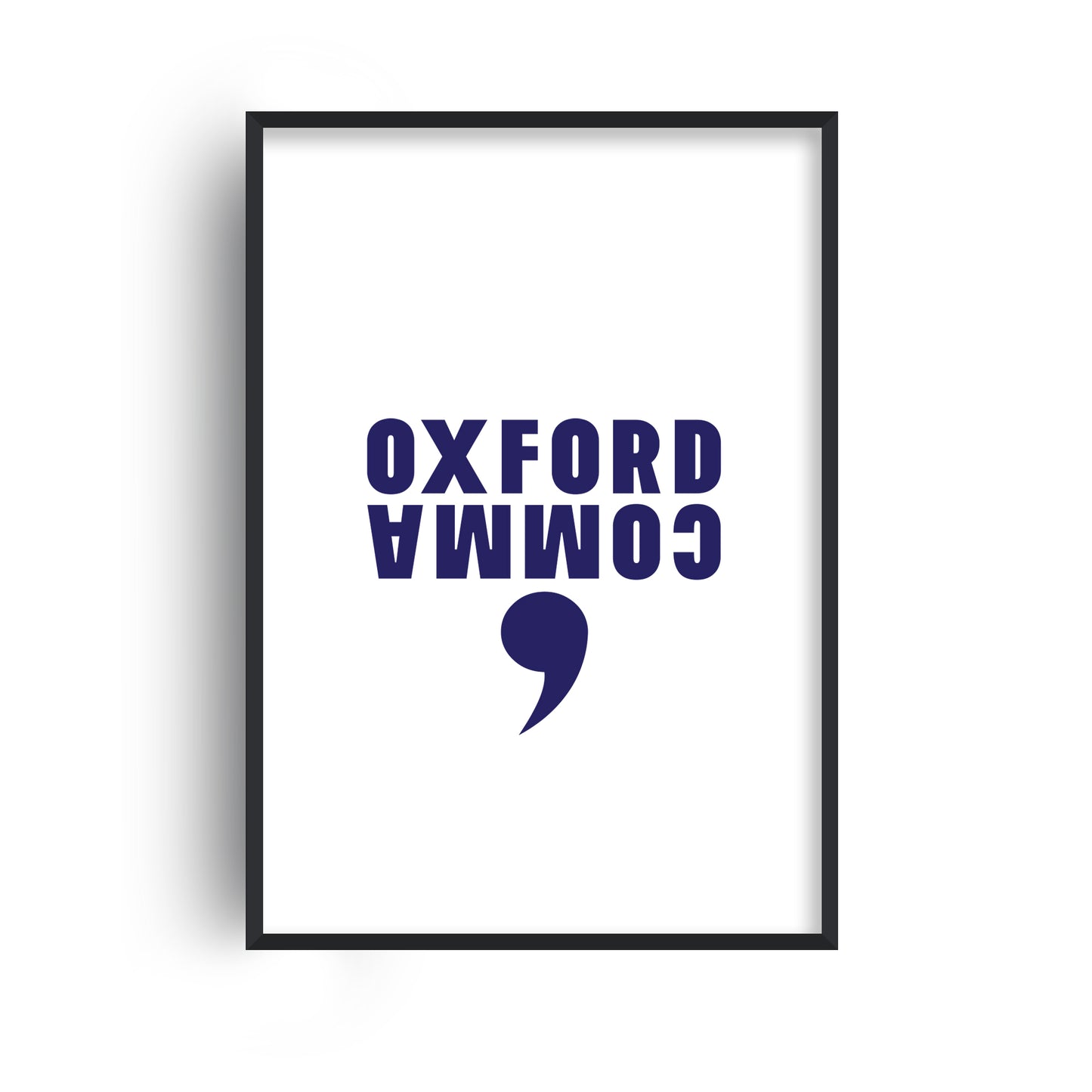 Oxford Comma Giclée Art Print