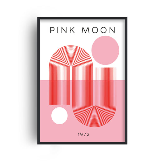 Pink Moon Music Inspired Giclée Art Print