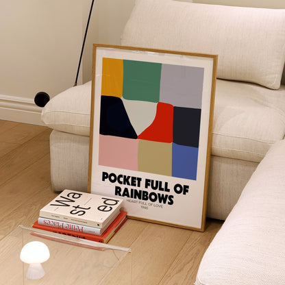 SECONDS SALE Pocket Full Of Rainbows Music Giclée Art Print