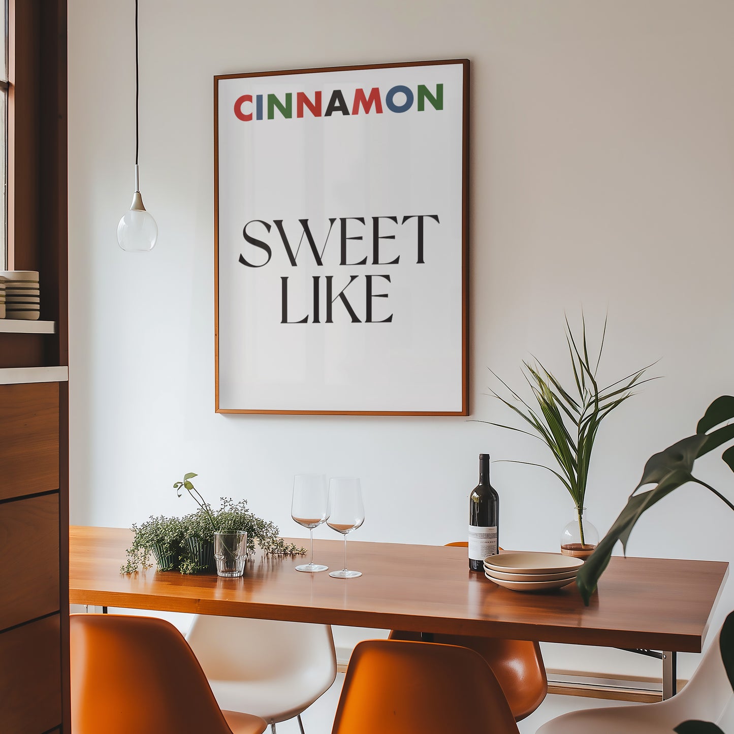 Sweet Like Cinnamon Retro Music Giclée Art Print