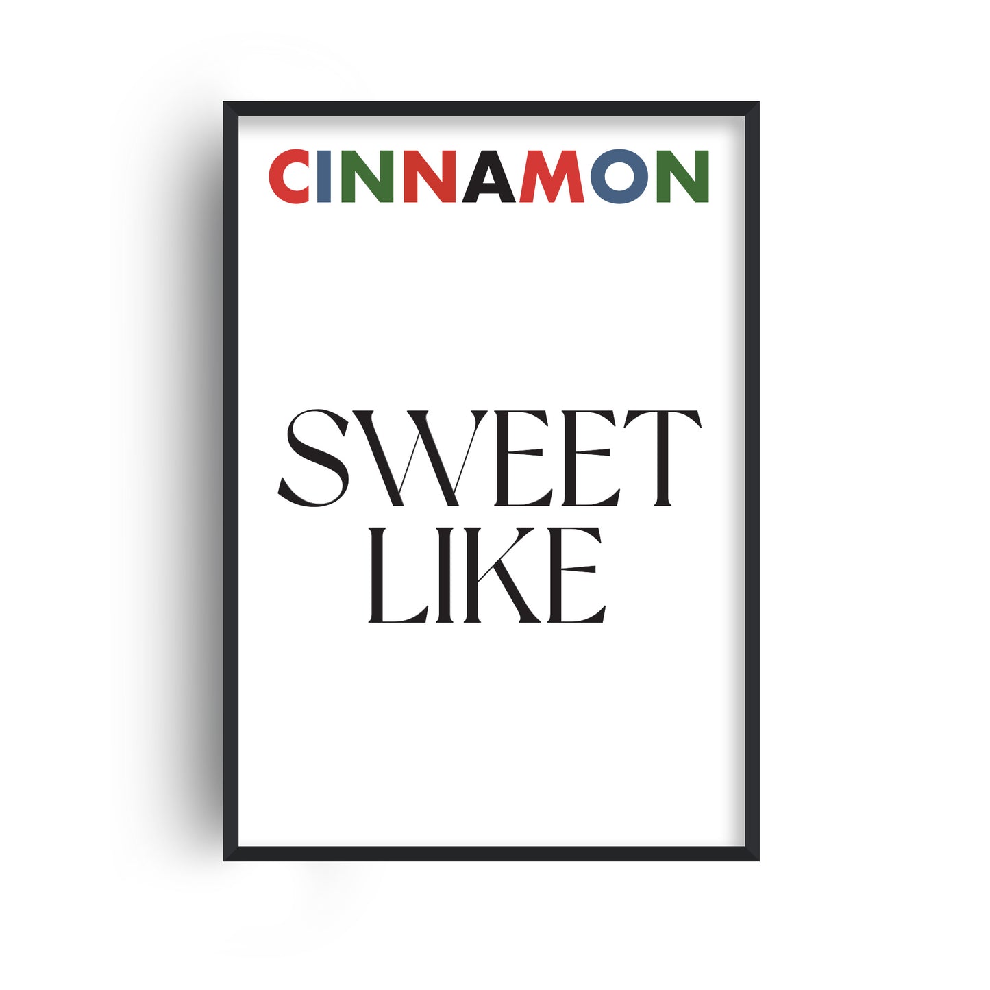 Sweet Like Cinnamon Retro Music Giclée Art Print