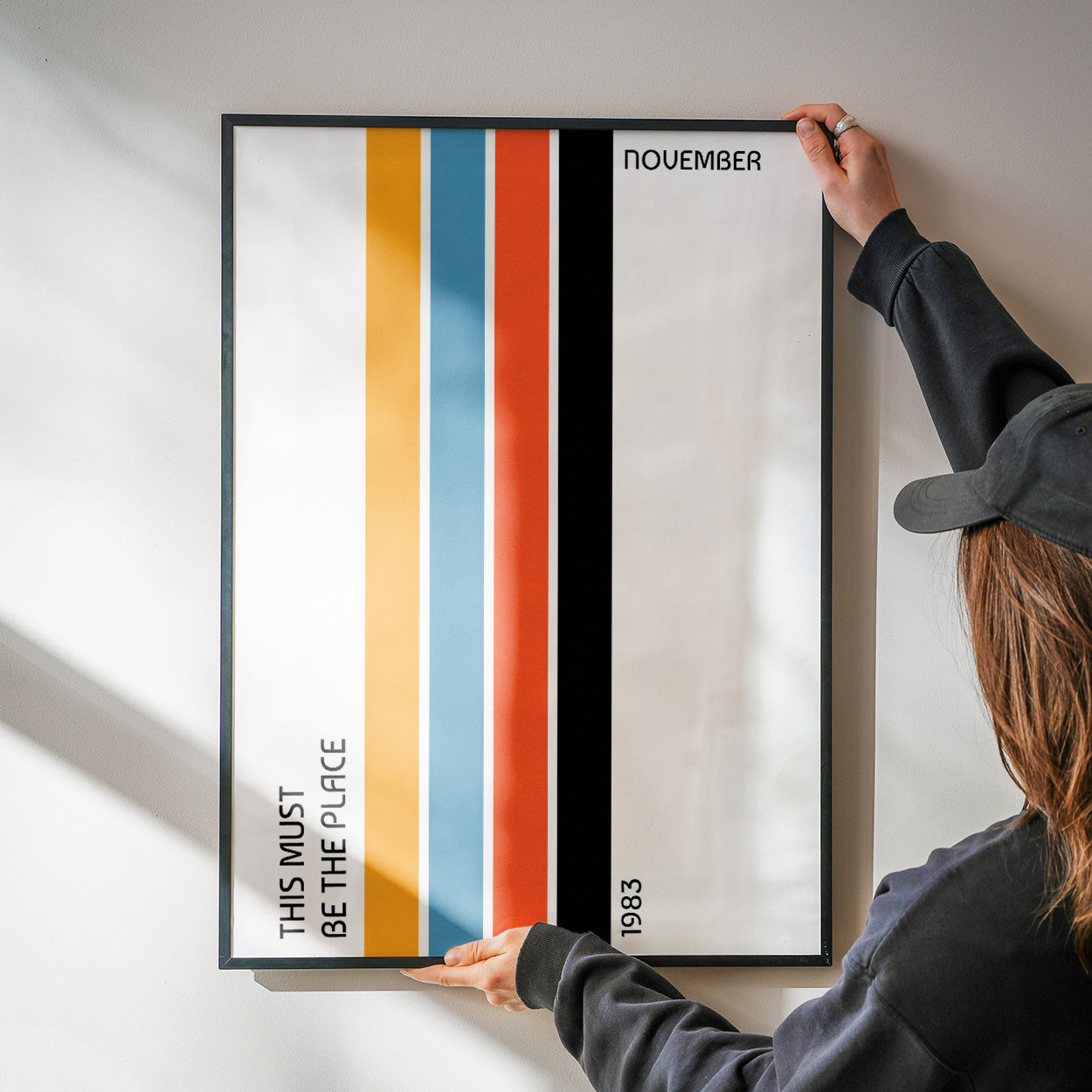 This must be the place retro Giclée Art Print