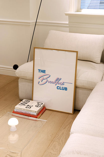 The Breakfast Club Giclée  Art Print