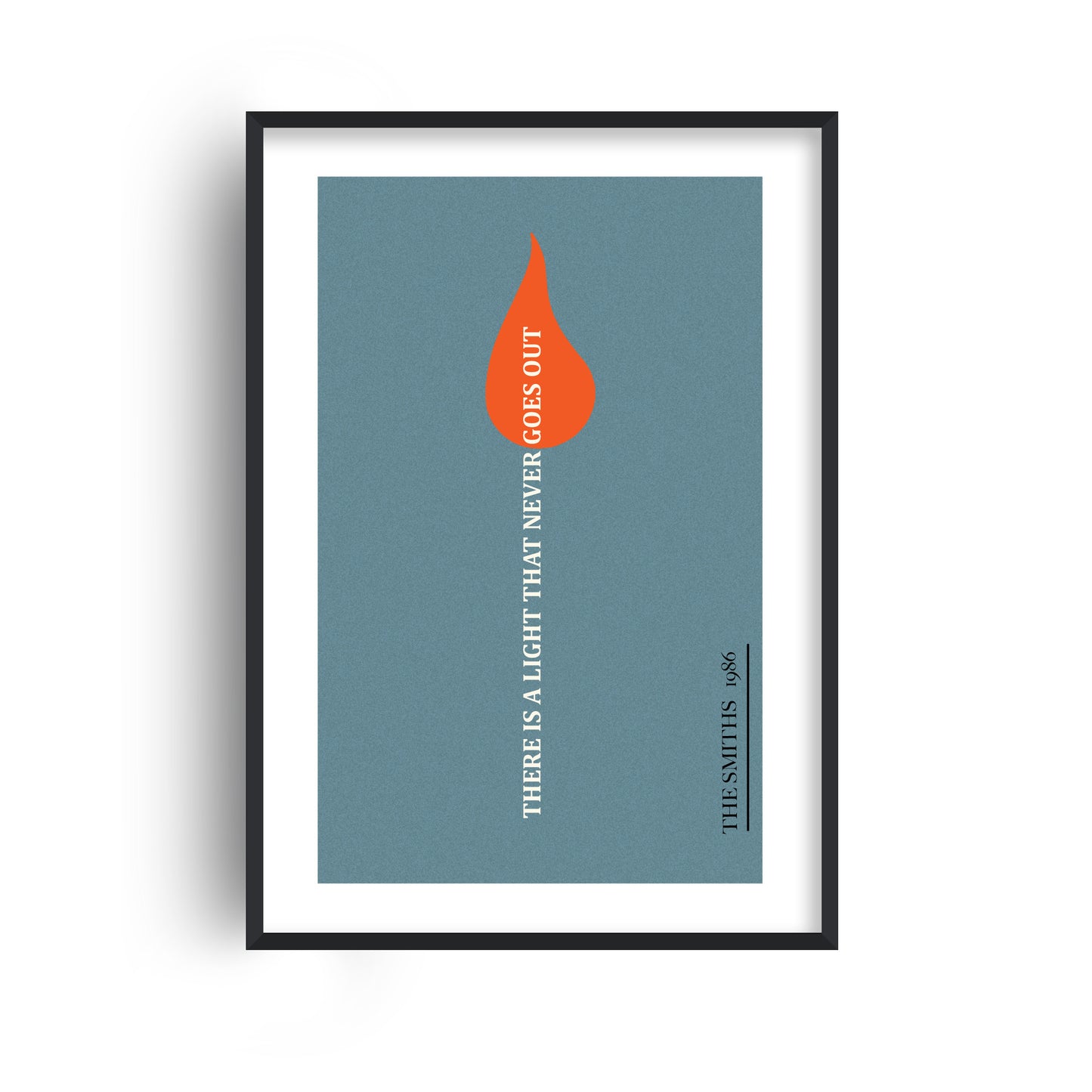 SECONDS SALE There Is A Light And It Never Goes Out Music Giclée Art Print