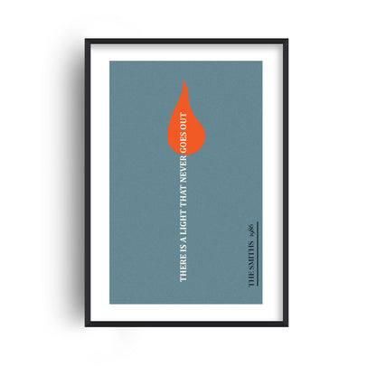 SECONDS SALE There Is A Light And It Never Goes Out Music Giclée Art Print