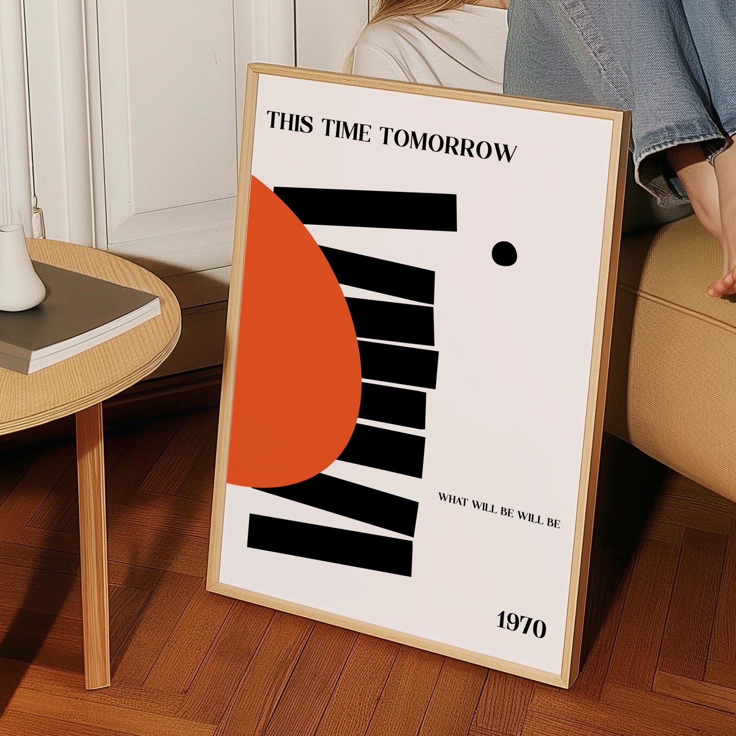 This time tomorrow abstract Giclée Art Print