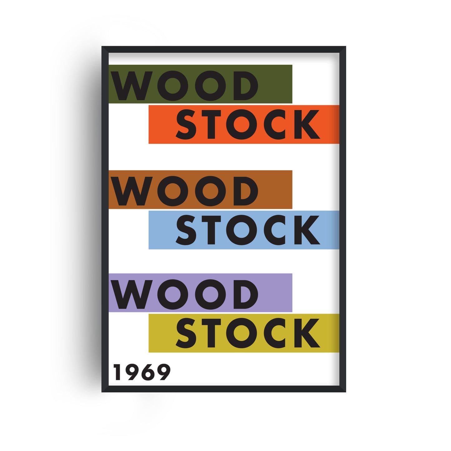 Festival Series No. 1 | Woodstock (1969) Art Print