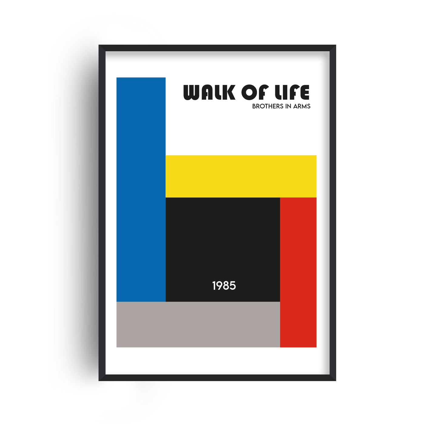 Walk of Life Retro Giclée Art Print