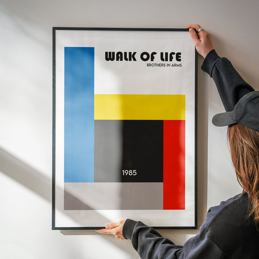 Walk of Life Retro Giclée Art Print