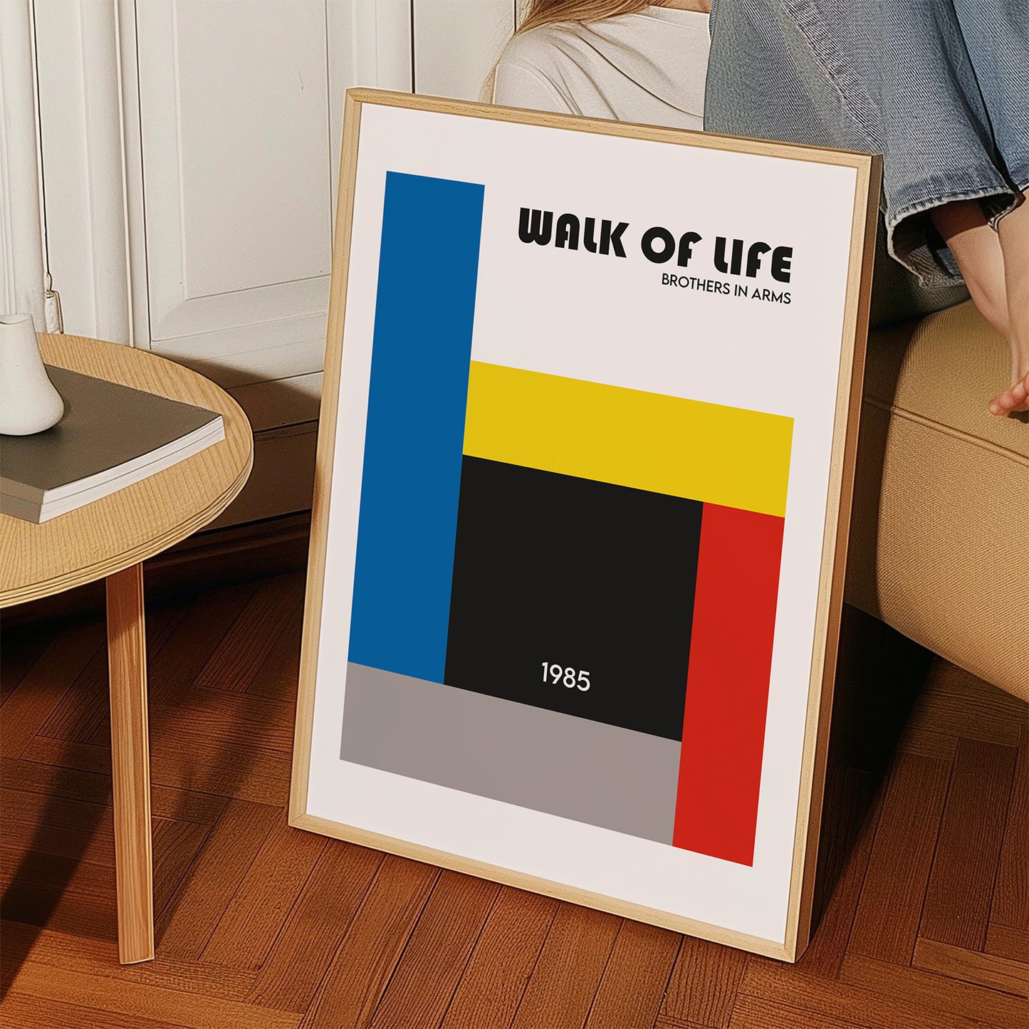 Walk of Life Retro Giclée Art Print