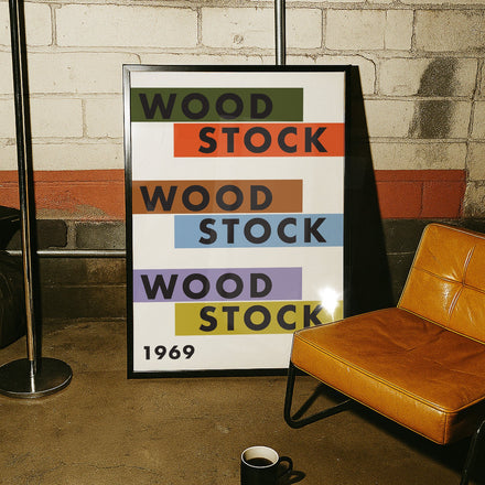 Festival Series No. 1 | Woodstock (1969) Art Print