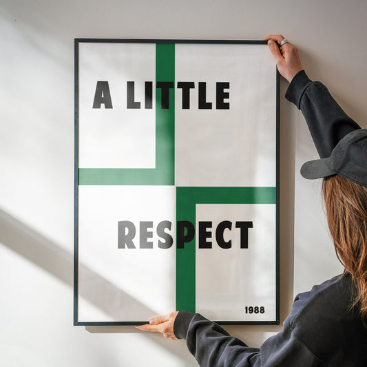A Little Respect Music Giclée Art Print 1980's Music Giclée Art Print